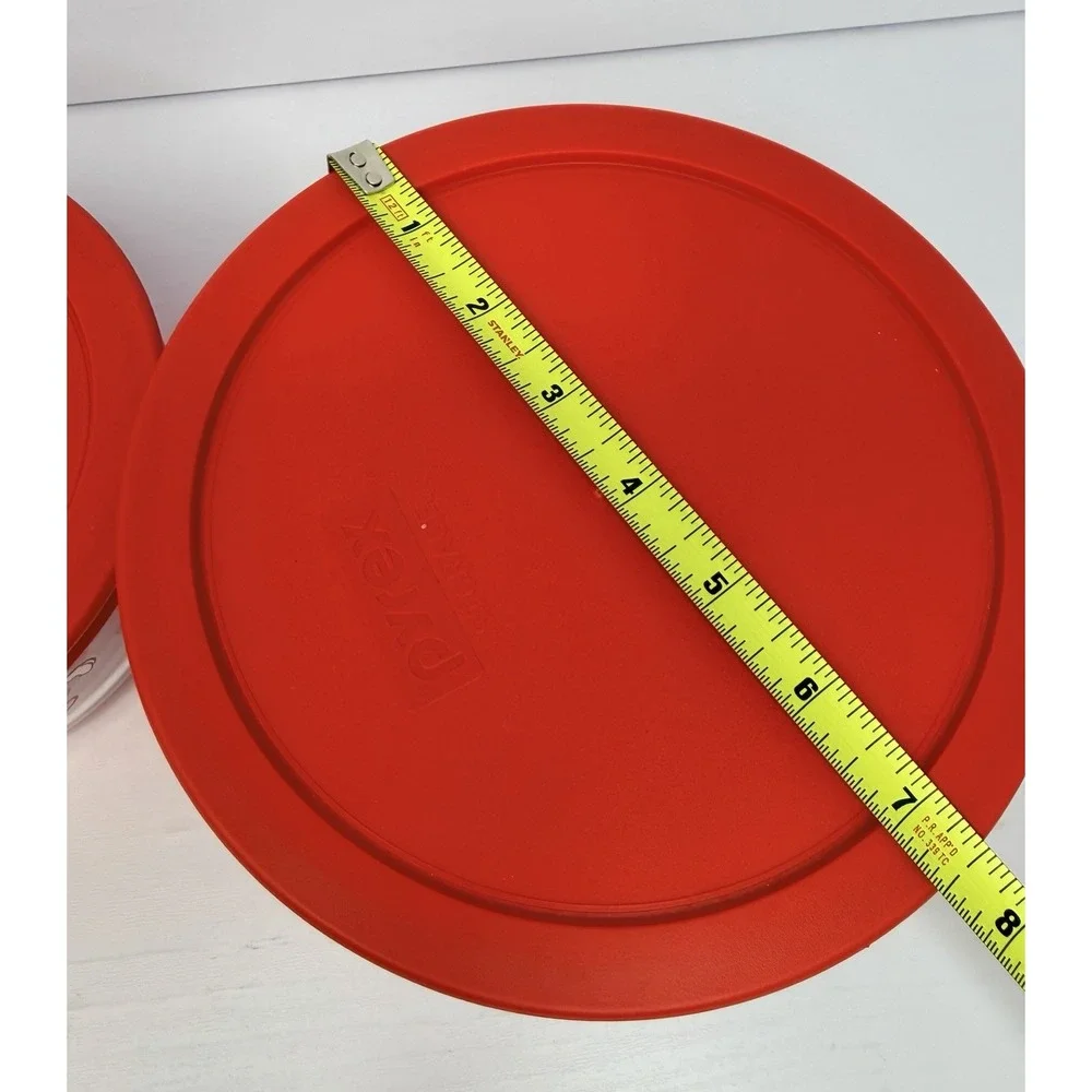 Pyrex Hello Kitty Glass Food Storage Containers Red Lids Set 4 Pcs / 2 Bowls